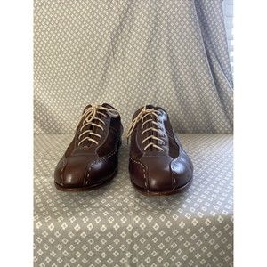 Elegant Brown Leather Men's Derbys